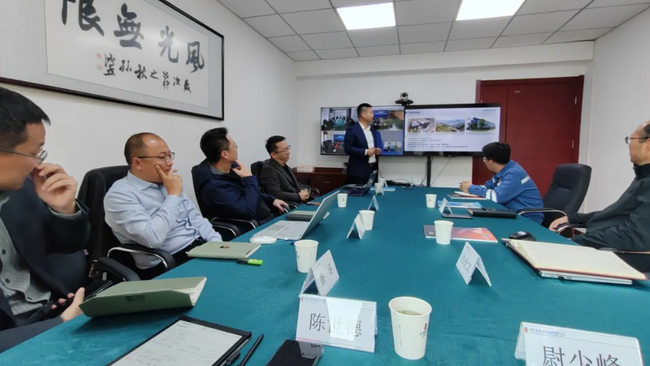 中电（甘肃）能源投资有限公司党委书记王波会见集团副总裁康晓兵